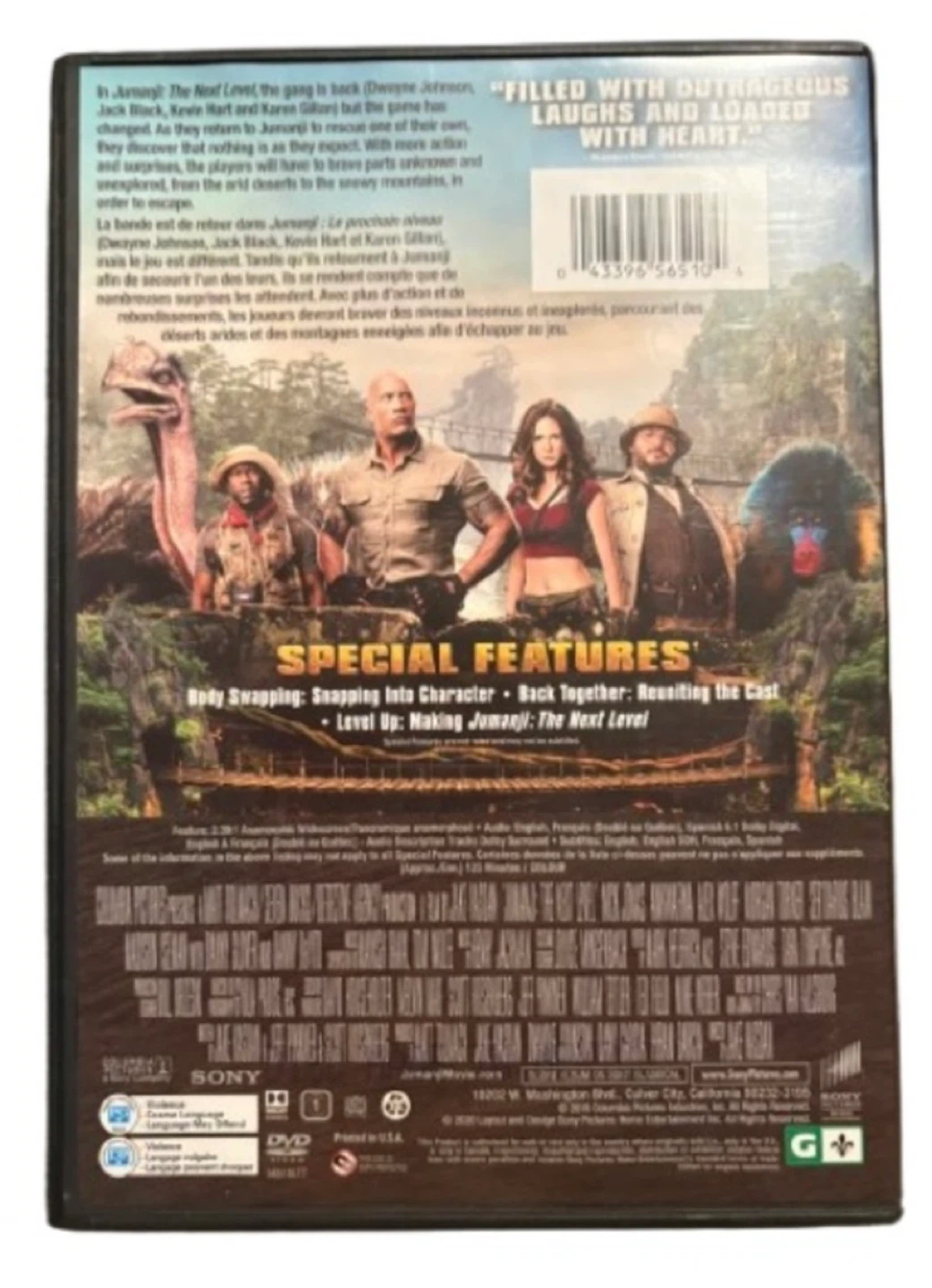 📀 Jumanji: The Next Level – DVD - photo 2