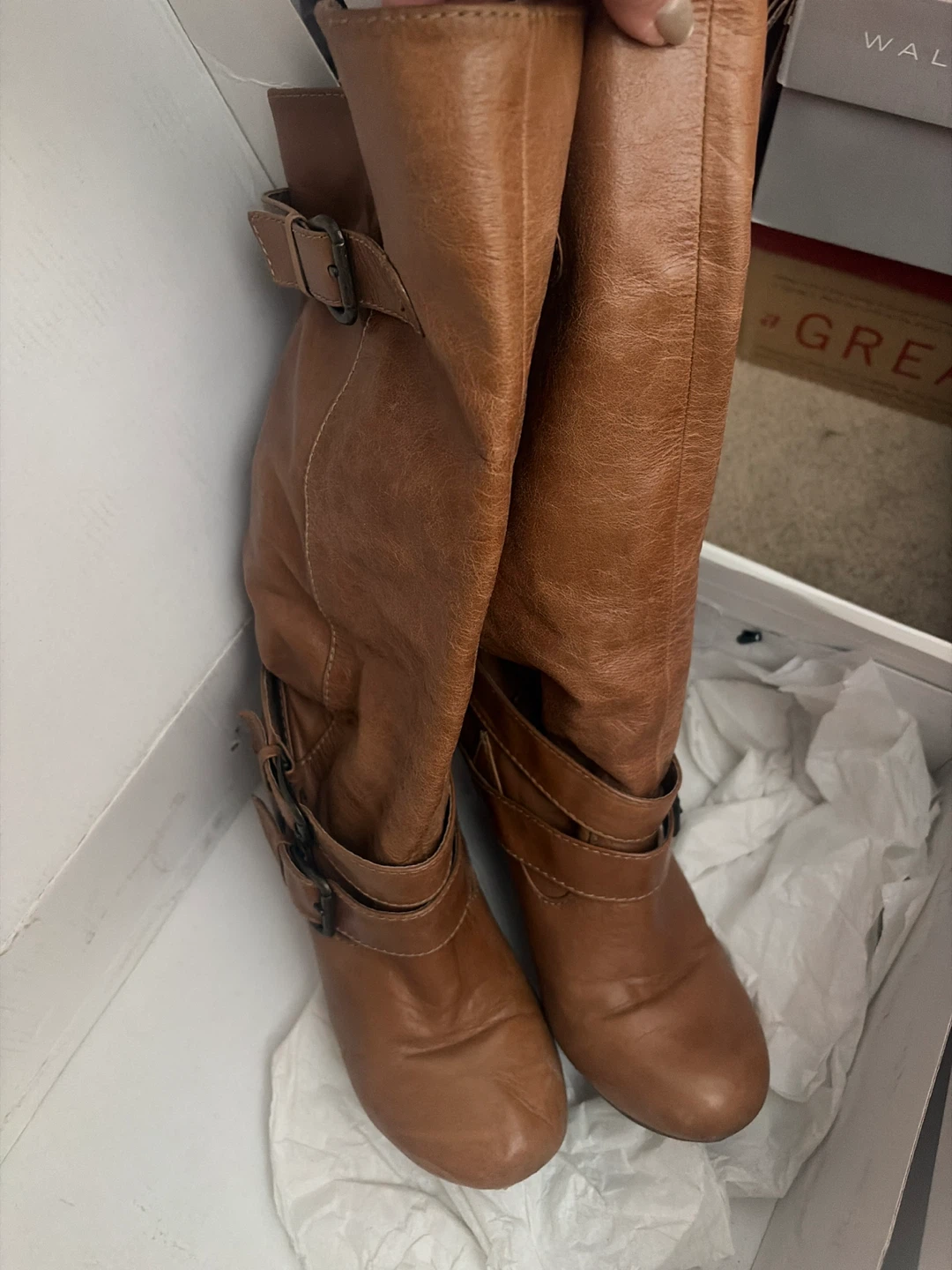 Brown Leather Boots - photo 2