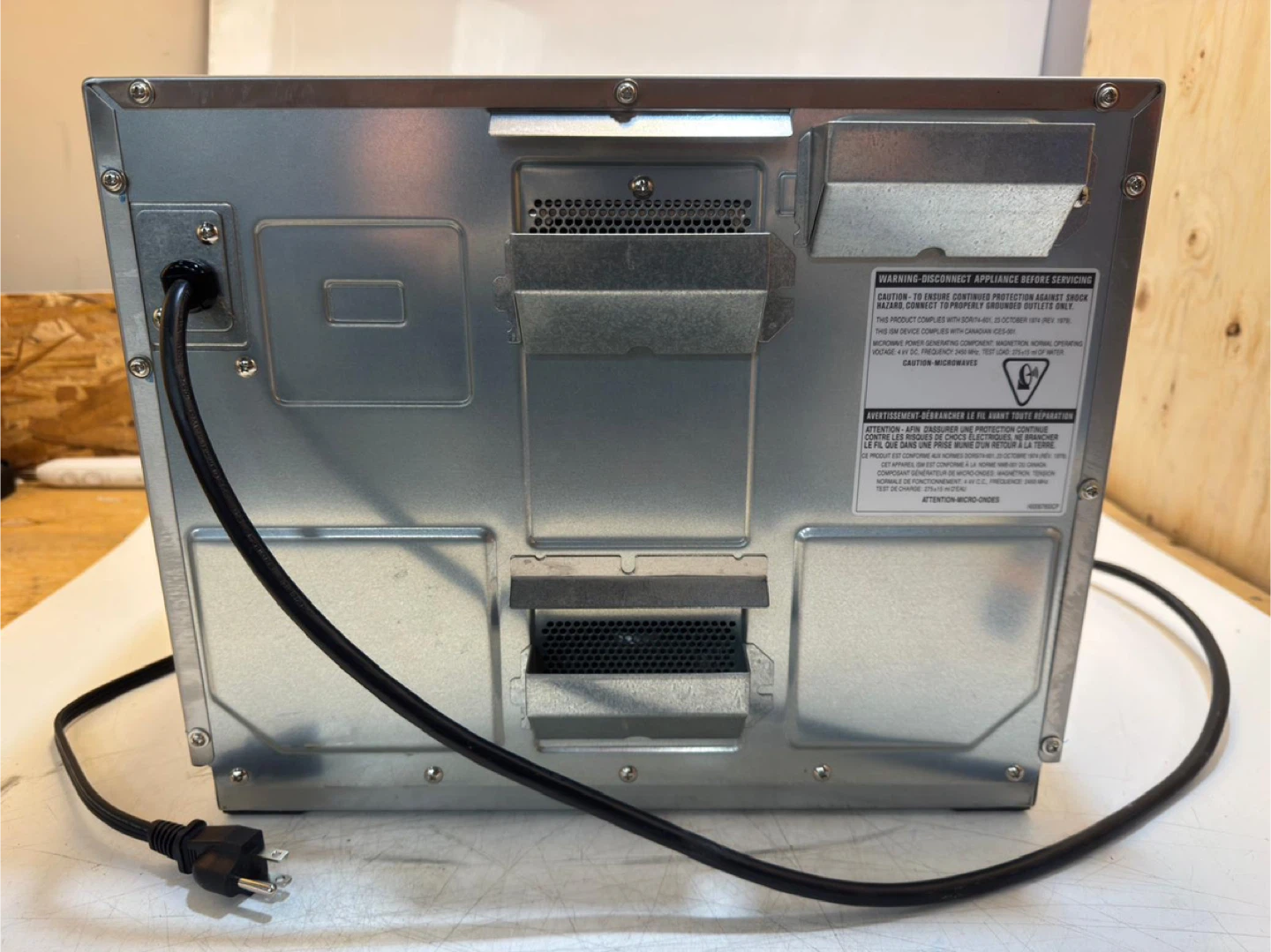heavy-duty stainless steel commercial microwave - photo 3