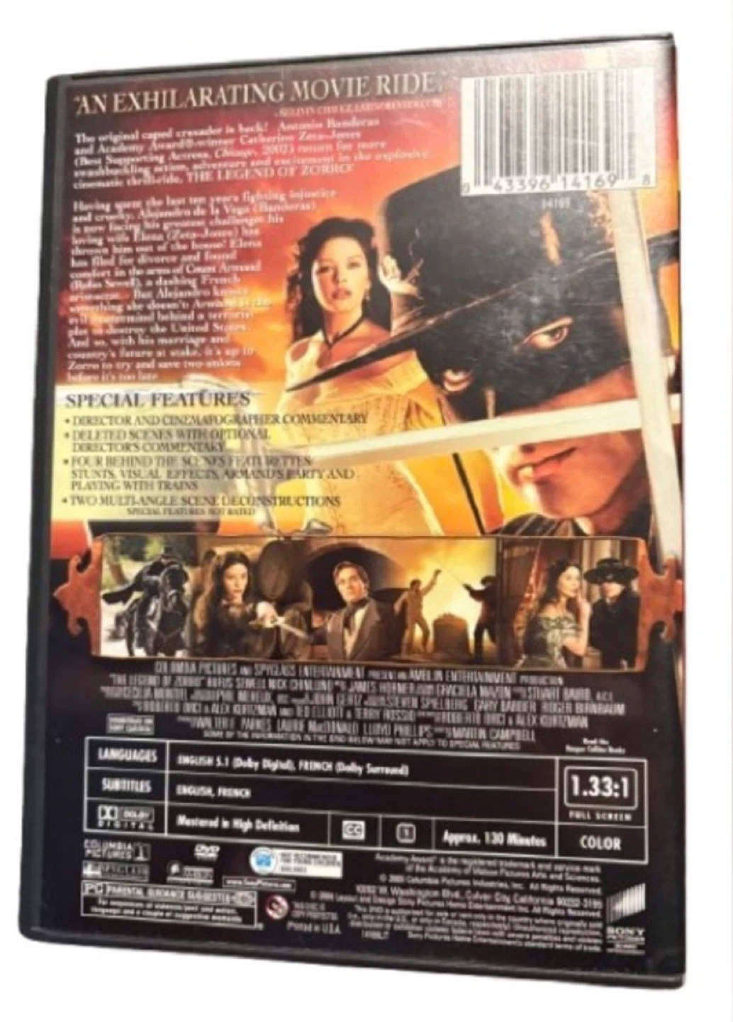 📀 The Legend of Zorro – Full Screen Special Edition DVD - photo 2