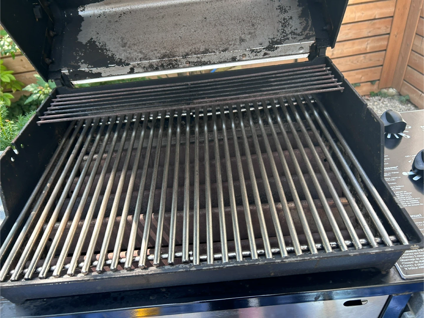 Clean bbq