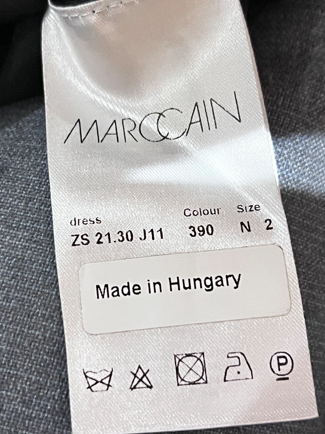 MARCCAIN Black & Blue Sleeveless Dress Size N 2 - photo 3