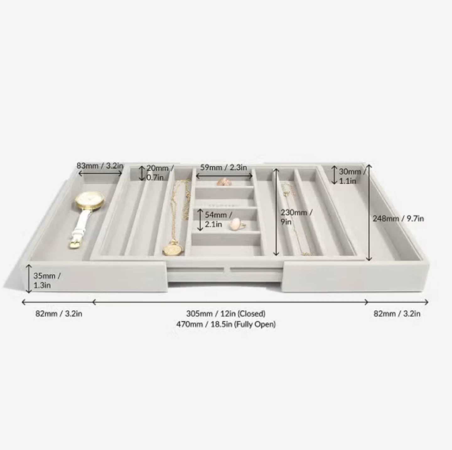 Stackers necklace Organizer Tray - photo 2