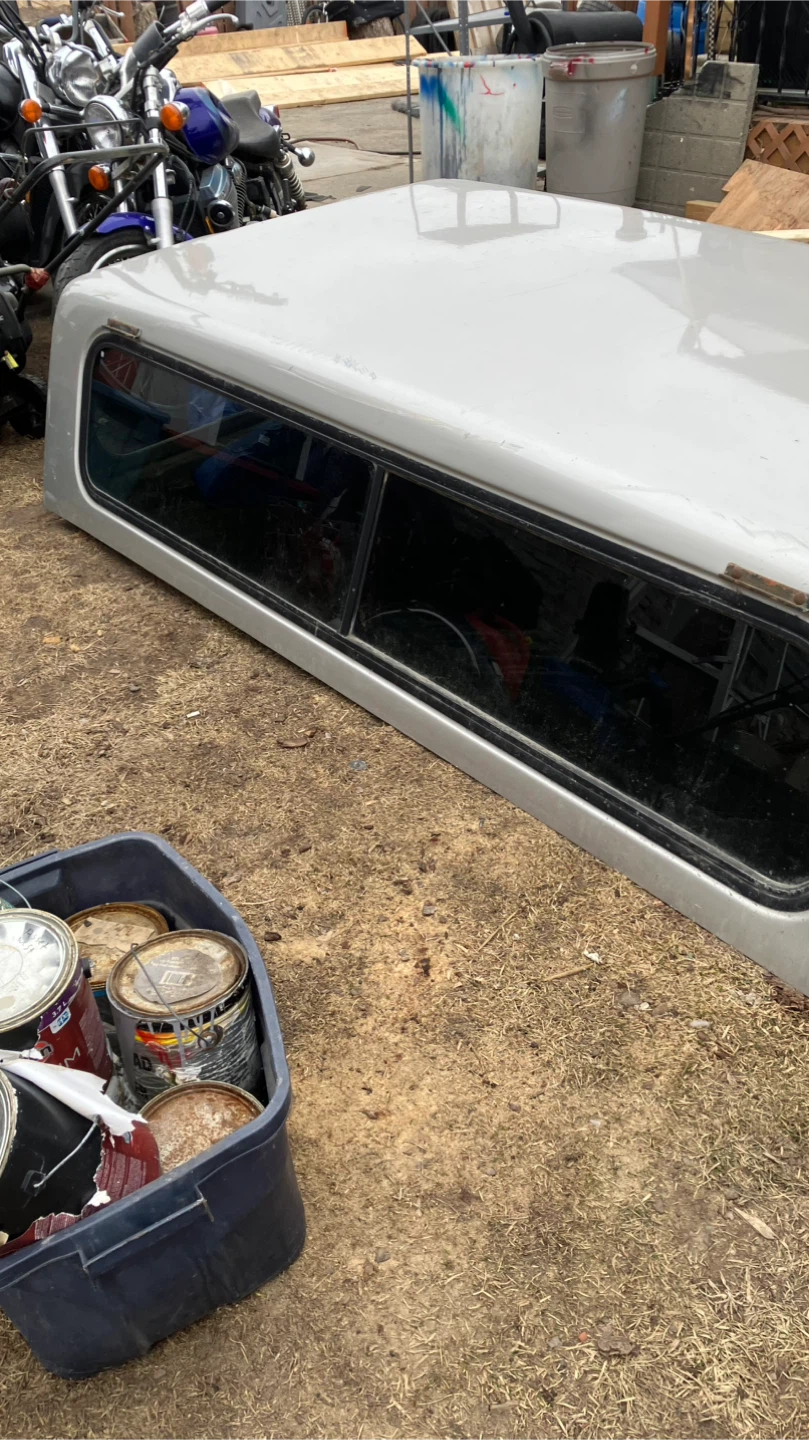 Silver Truck Cap Canopy - photo 4