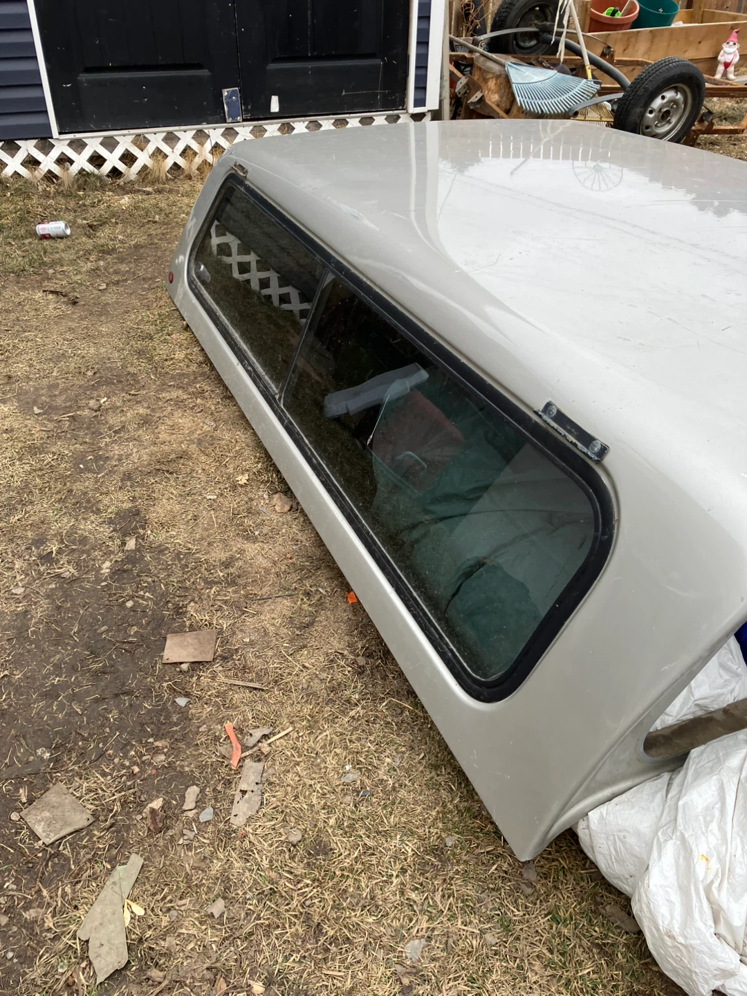 Silver Truck Cap Canopy - photo 2