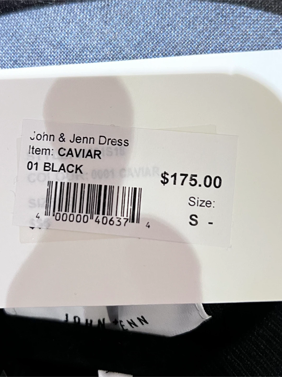 John & Jenn "Caviar" Knit Dress Black Size S/P - photo 4