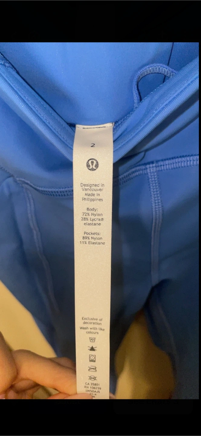 Lululemon Align Pants Size 2 Blue 🥕 - photo 3
