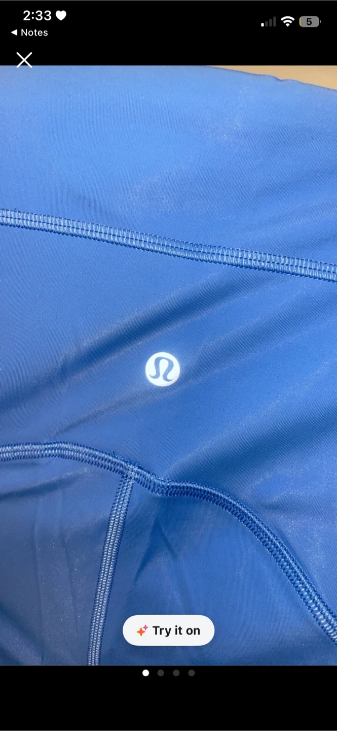 Lululemon Align Pants Size 2 Blue 🥕