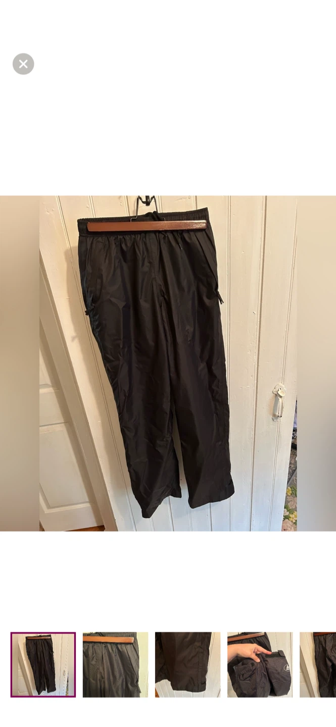 Wetskins  Black Waterproof Pants