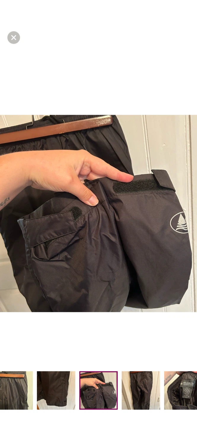 Wetskins  Black Waterproof Pants - photo 4
