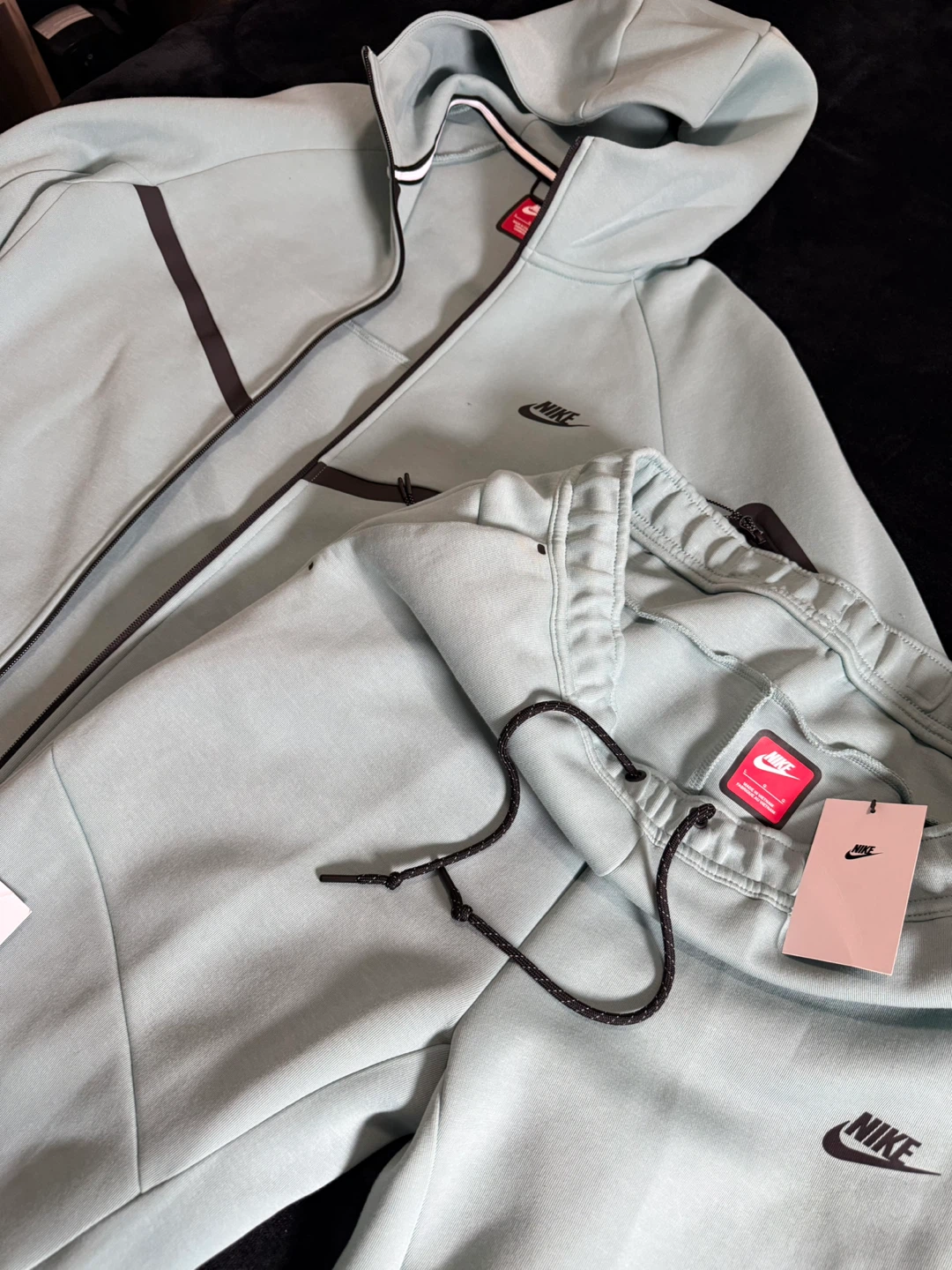 Nike Men's Tech Fleece Full-Zip Windrunner Hoodie and Pants Set - photo 5