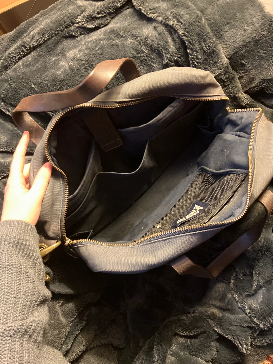 Lands' End Canvas Duffle Bag - photo 2