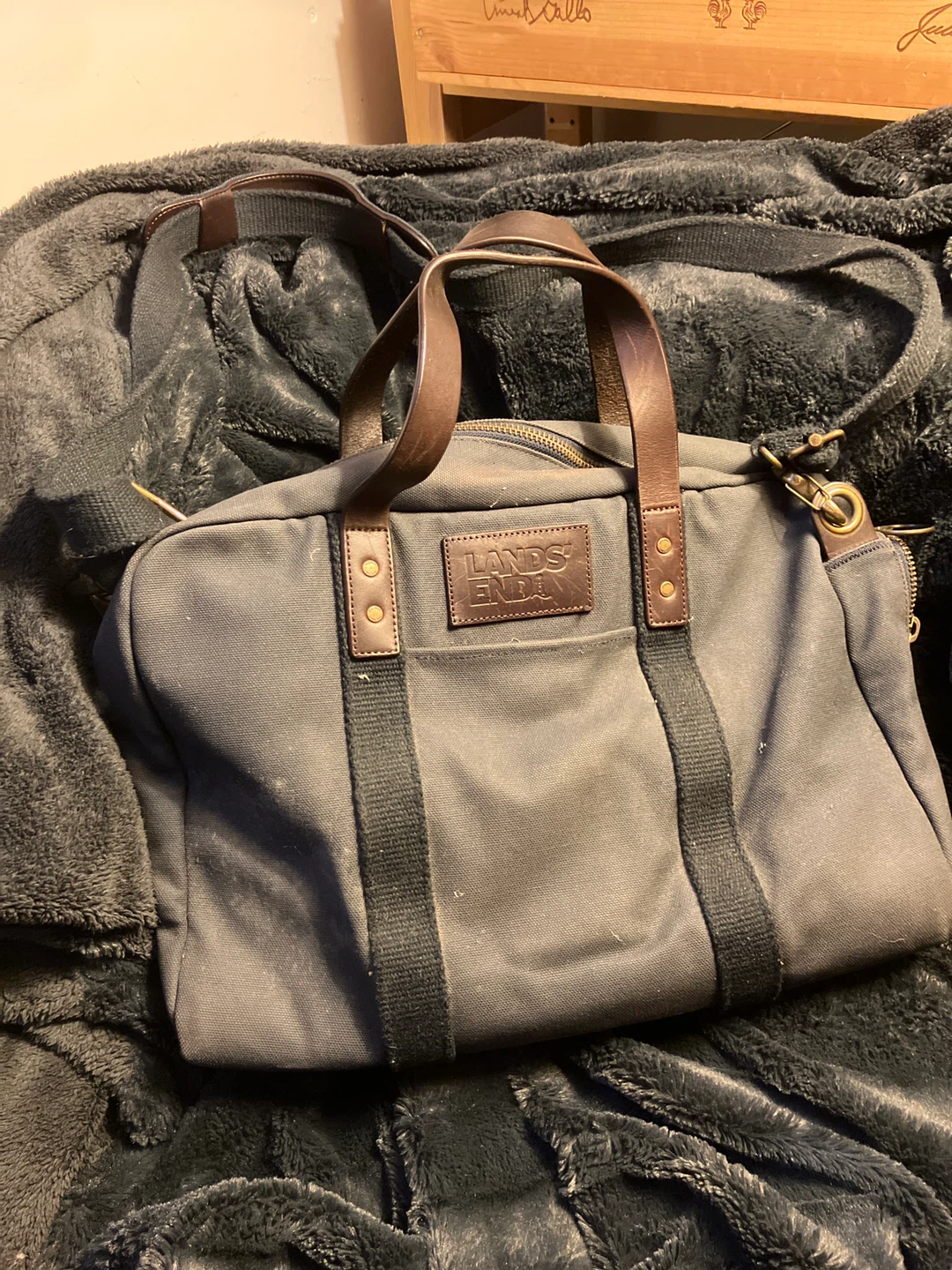 Lands' End Canvas Duffle Bag