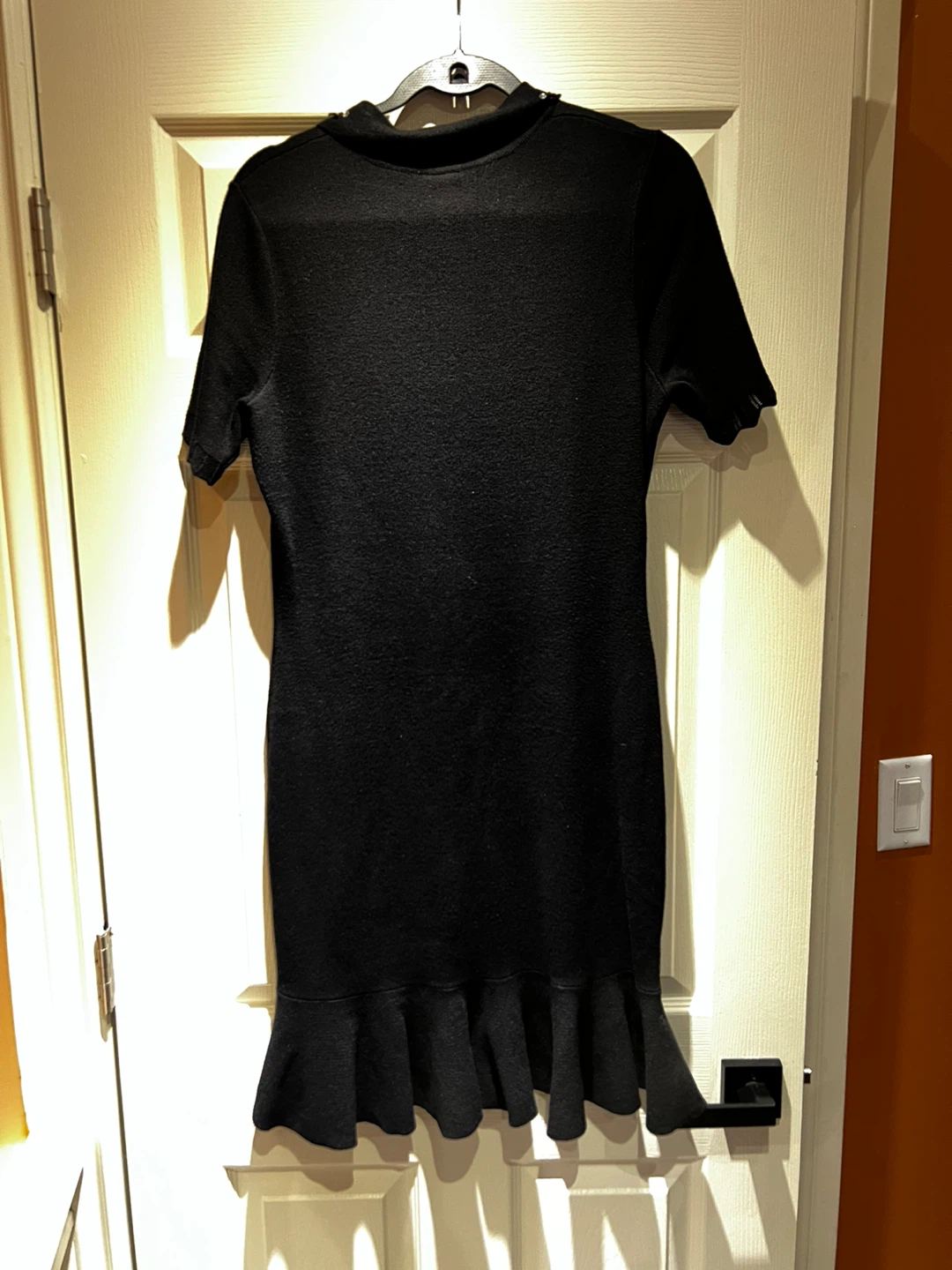 Taylor Black Knit Dress Size L - photo 2