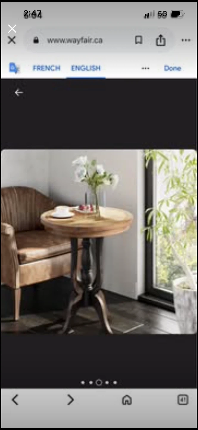 New Brand New Martinis End Table - photo 4