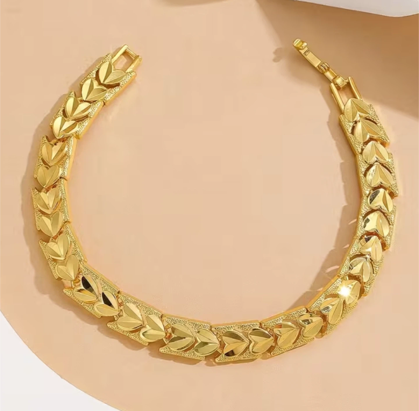 24 karat gold plated bracelet for $25