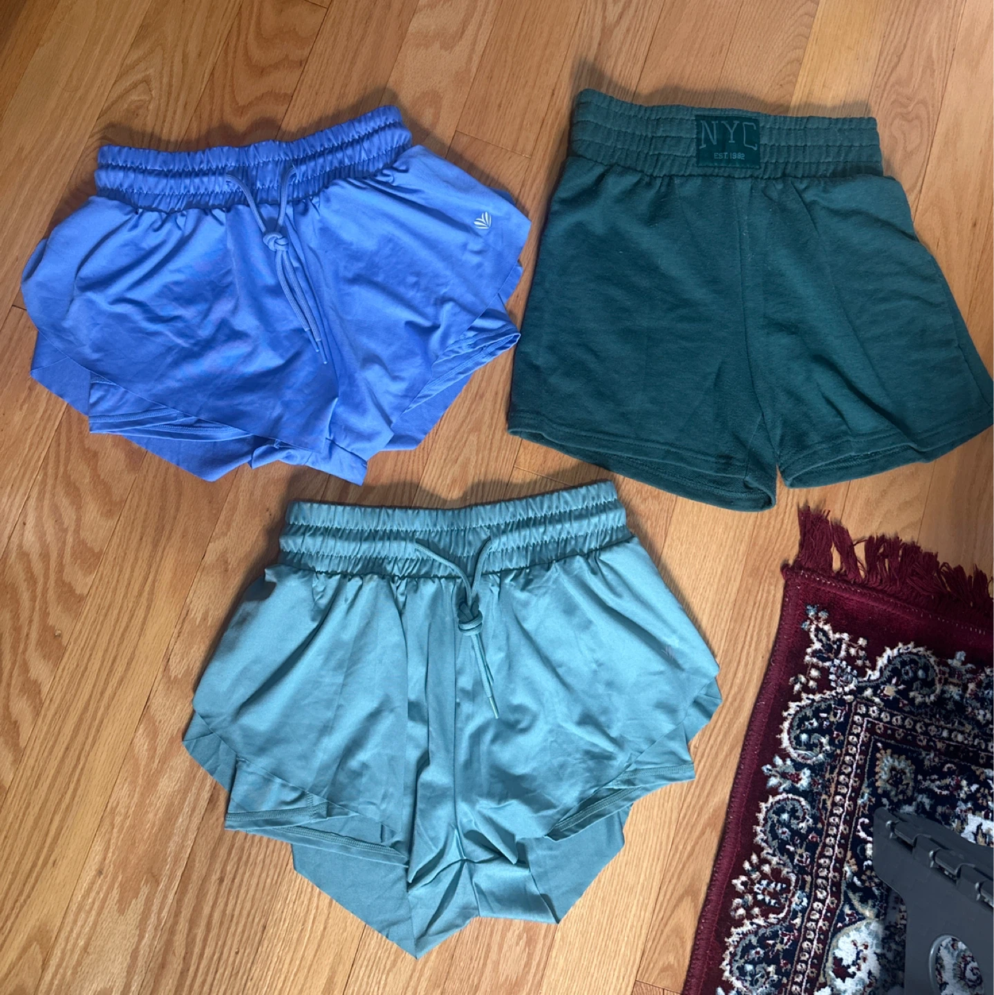 Active / Running Shorts x 3 (small)