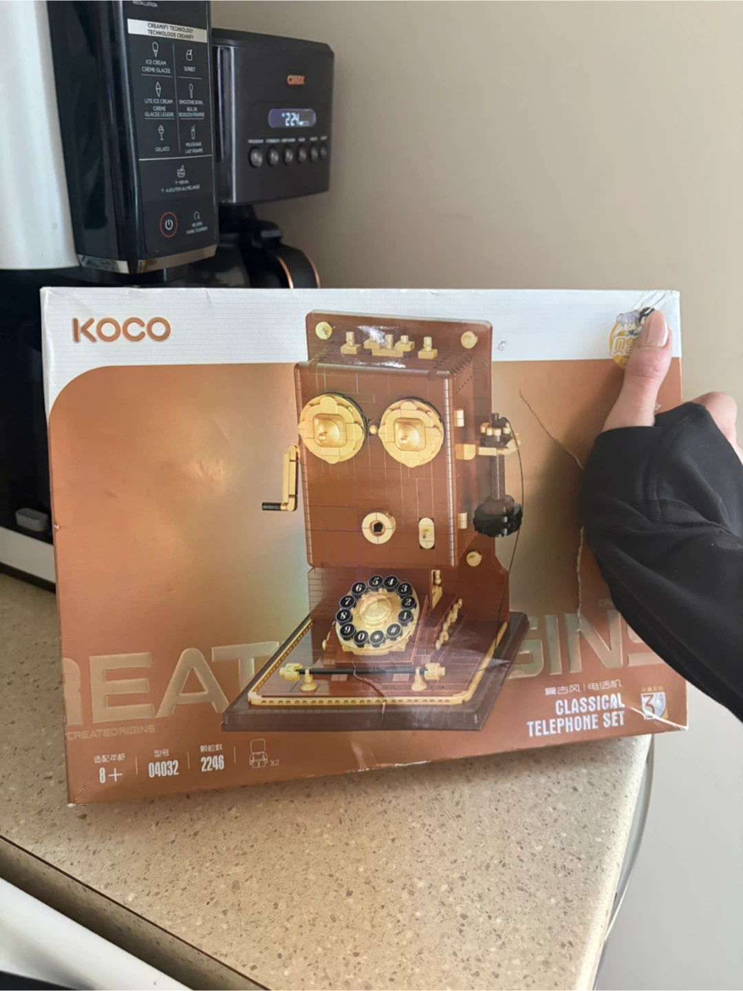 Koco Classical Telephone Set Building Kit