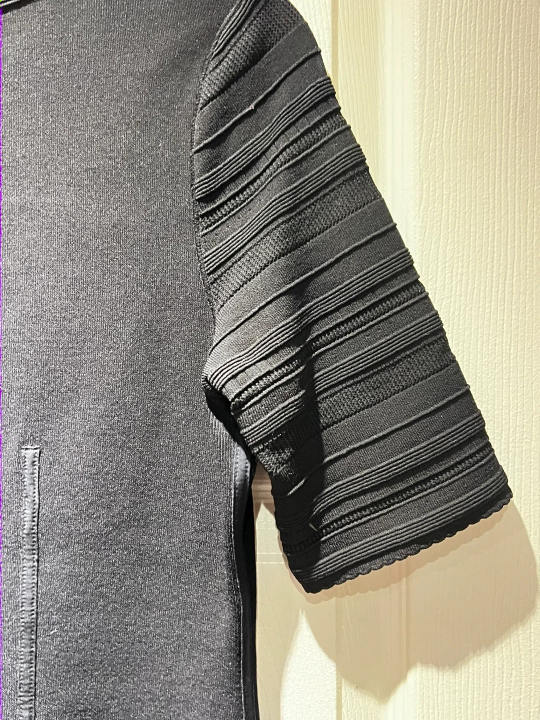 MARCCAIN Black Knit Short Sleeve Dress - photo 3