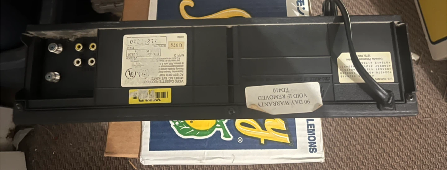 VHS HQ VCR - photo 5