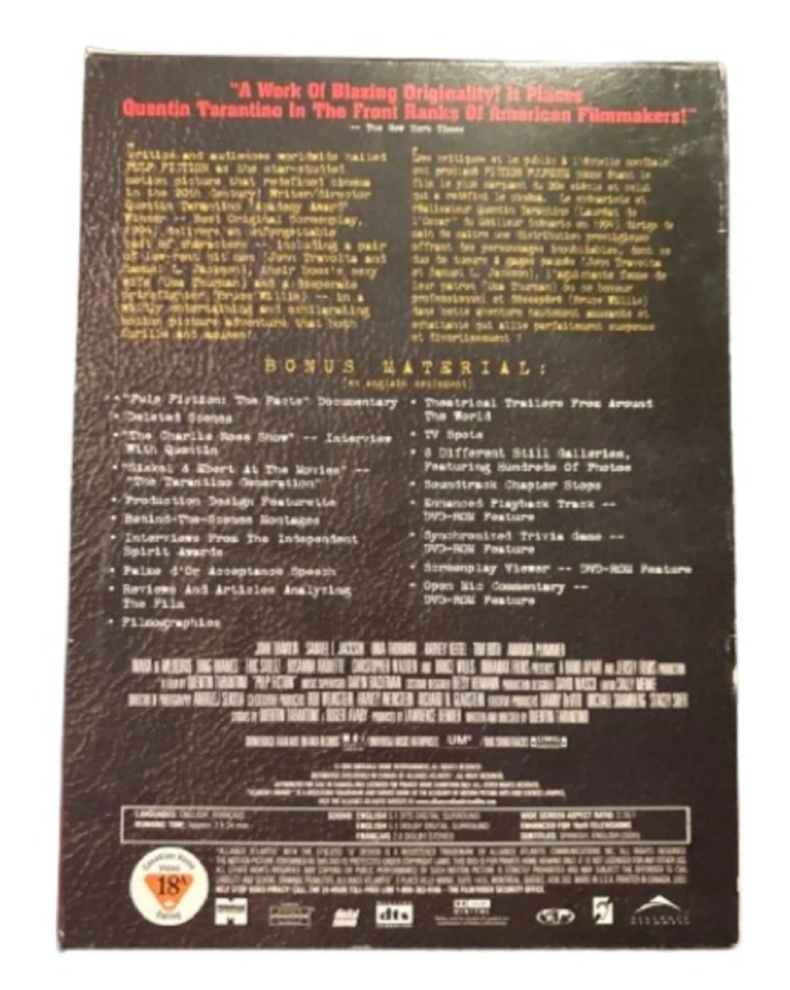 📀 Pulp Fiction – Collector’s Edition DVD - photo 2
