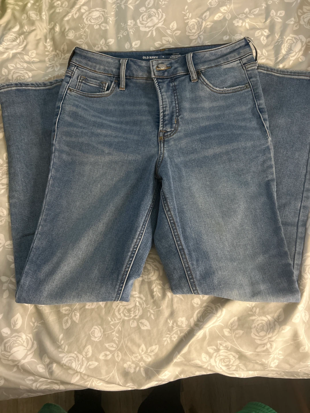Old Navy Women's Blue Denim Jeans Size 6 🥕 - photo 2