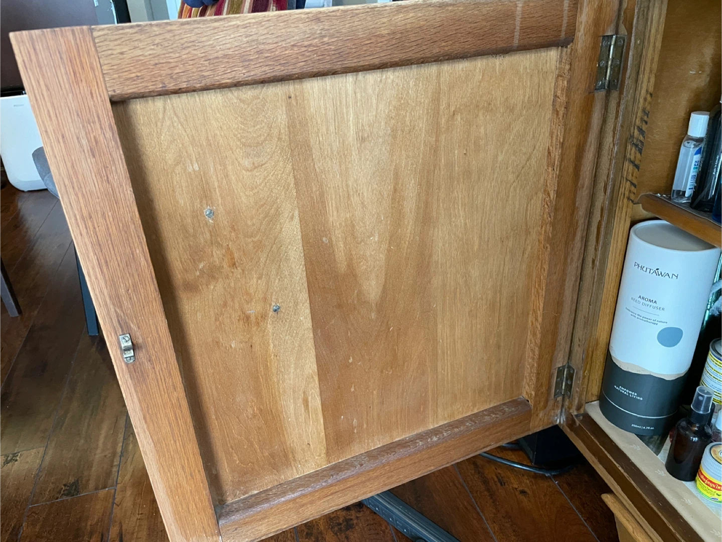 Antique Oak Sideboard with Carved Details - photo 5