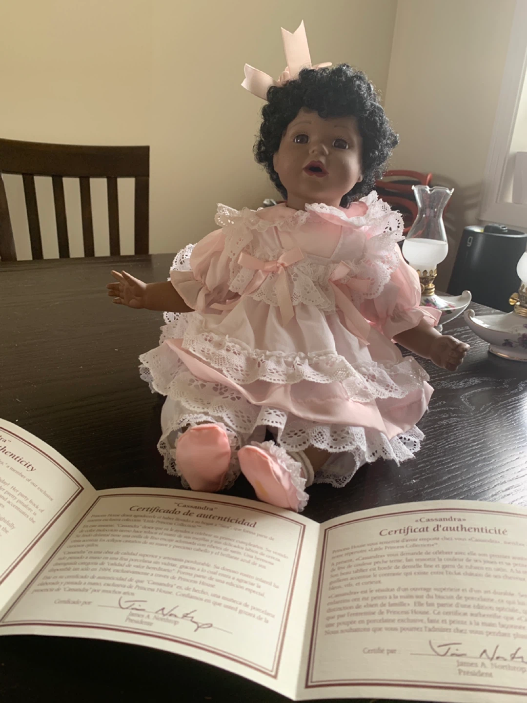 Princess House Cassandra Collectible Doll