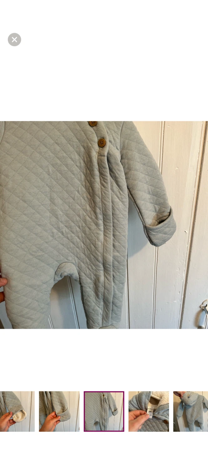 Carter's Quilted Snowsuit - 6 Months - photo 4