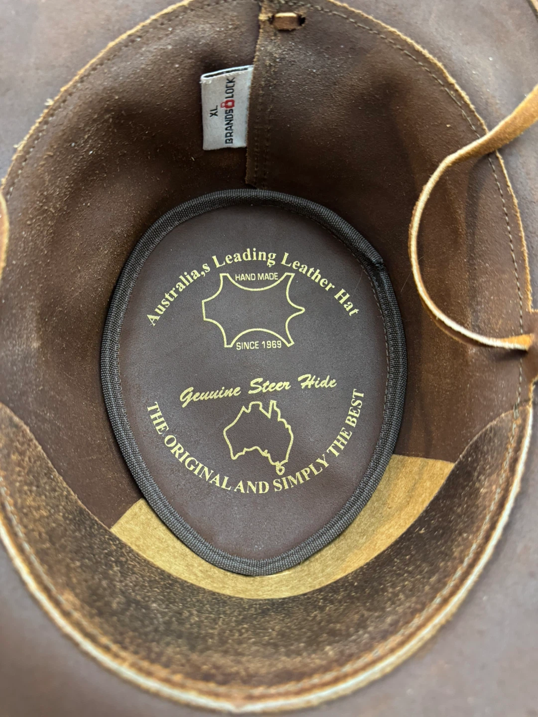 Brands&Luck Genuine Steer Hide Cowboy Hat XL - photo 2