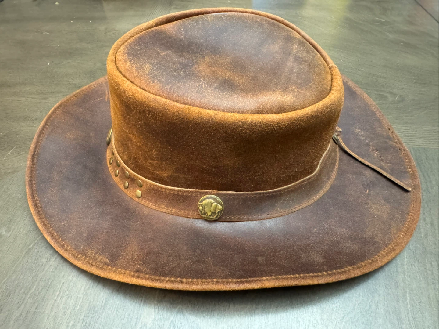 Brands&Luck Genuine Steer Hide Cowboy Hat XL - photo 5