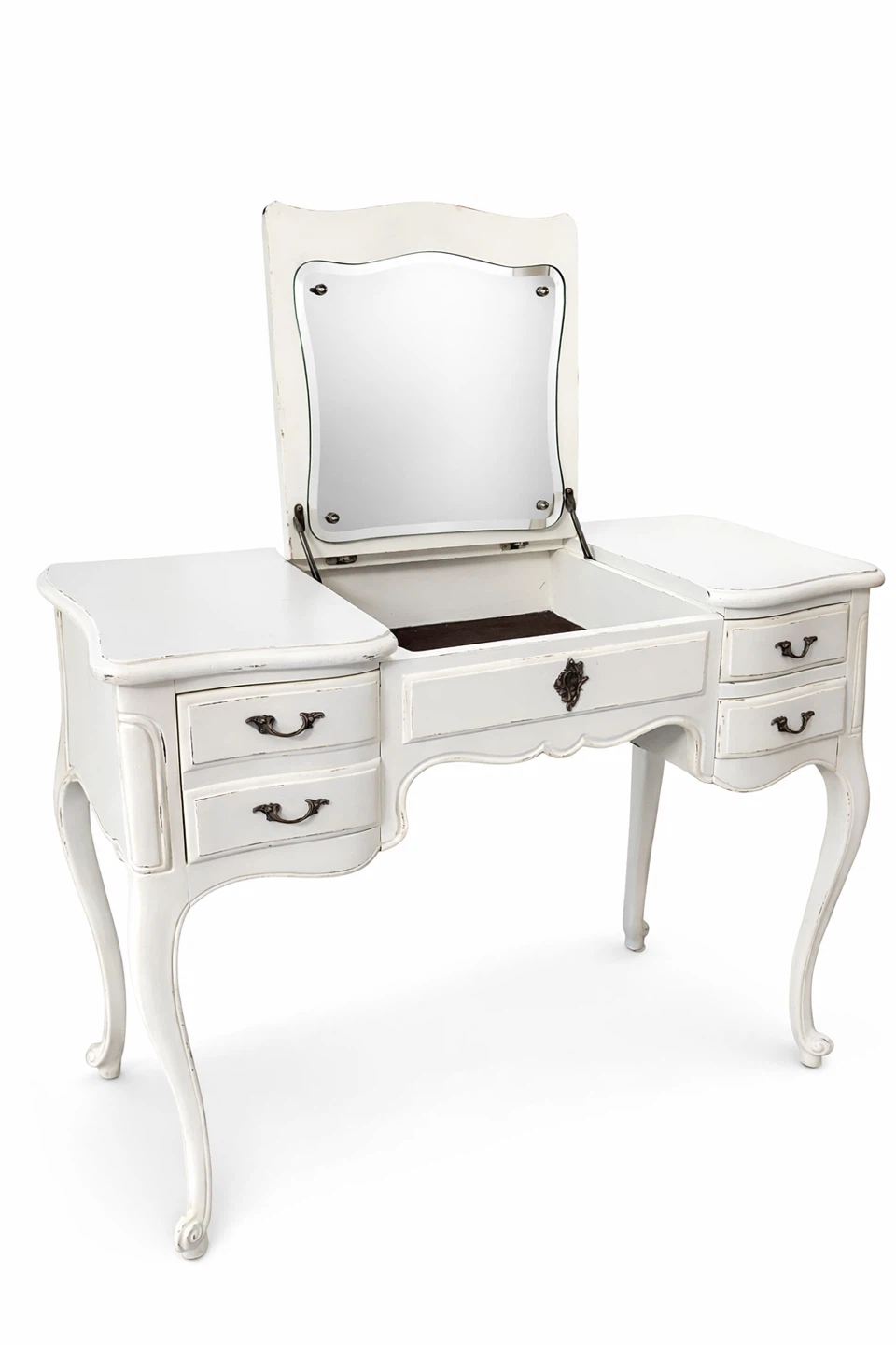 FREE - Gorgeous white vintage vanity - photo 2