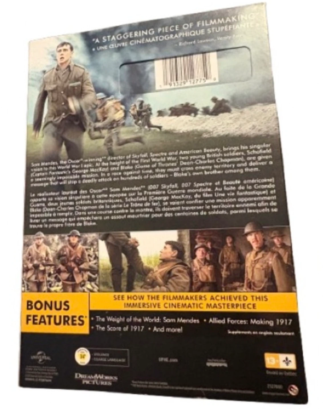 1917 (Blu‑ray + DVD) — Award‑Winning WWI Film by Sam Mendes - photo 2