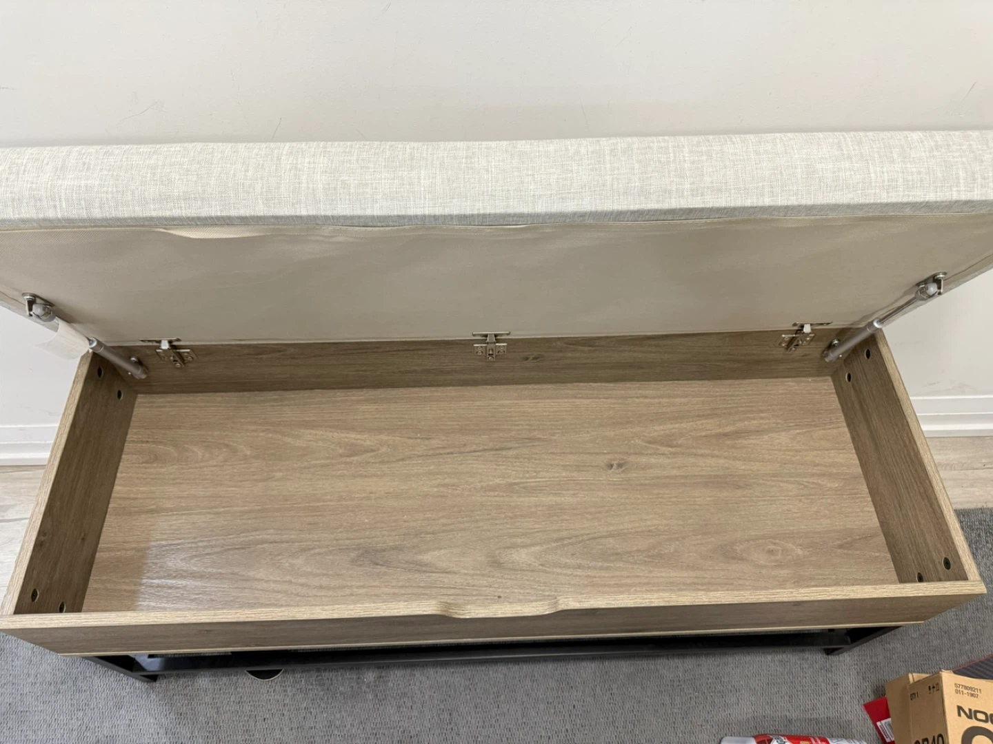 Storage Bench with Shoe Rack - photo 5