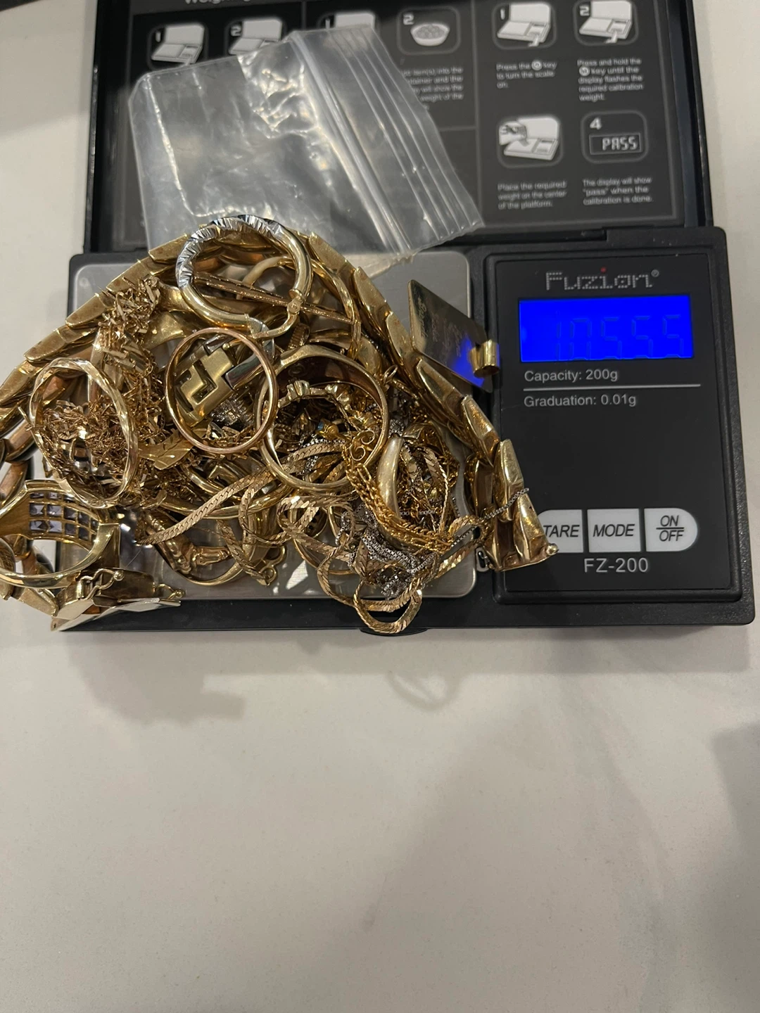 105.59g Mixed Gold Jewellery Lot - photo 2