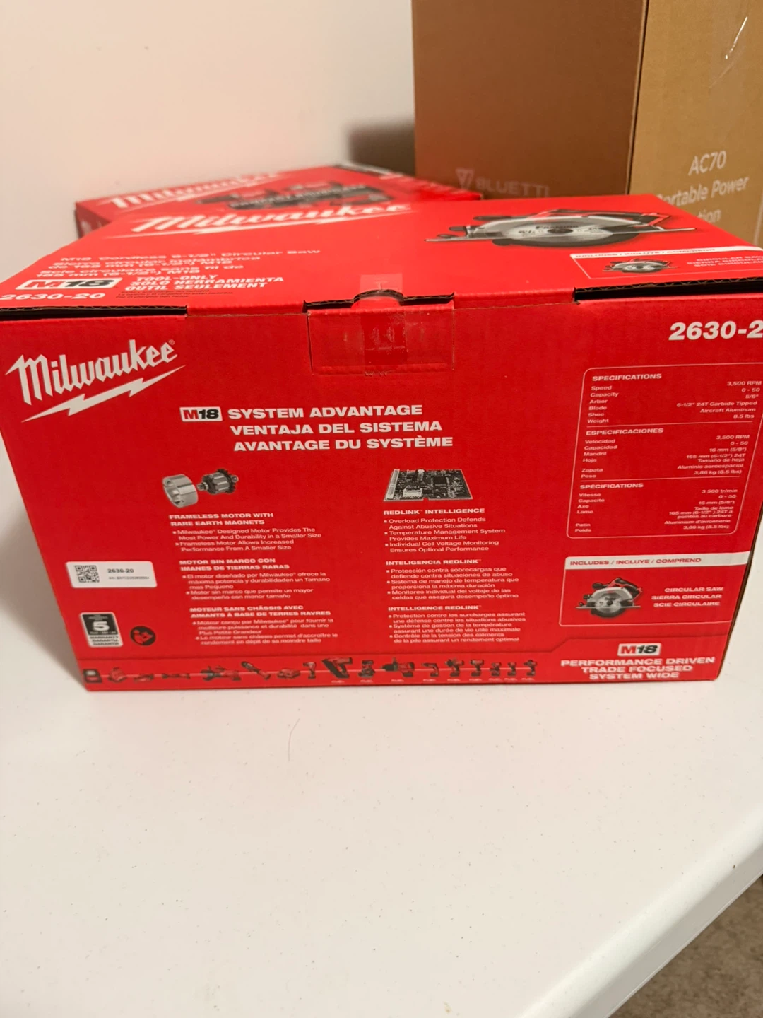 New Milwaukee M18 Cordless 6-1/2" Circular Saw (Tool-Only) - photo 2