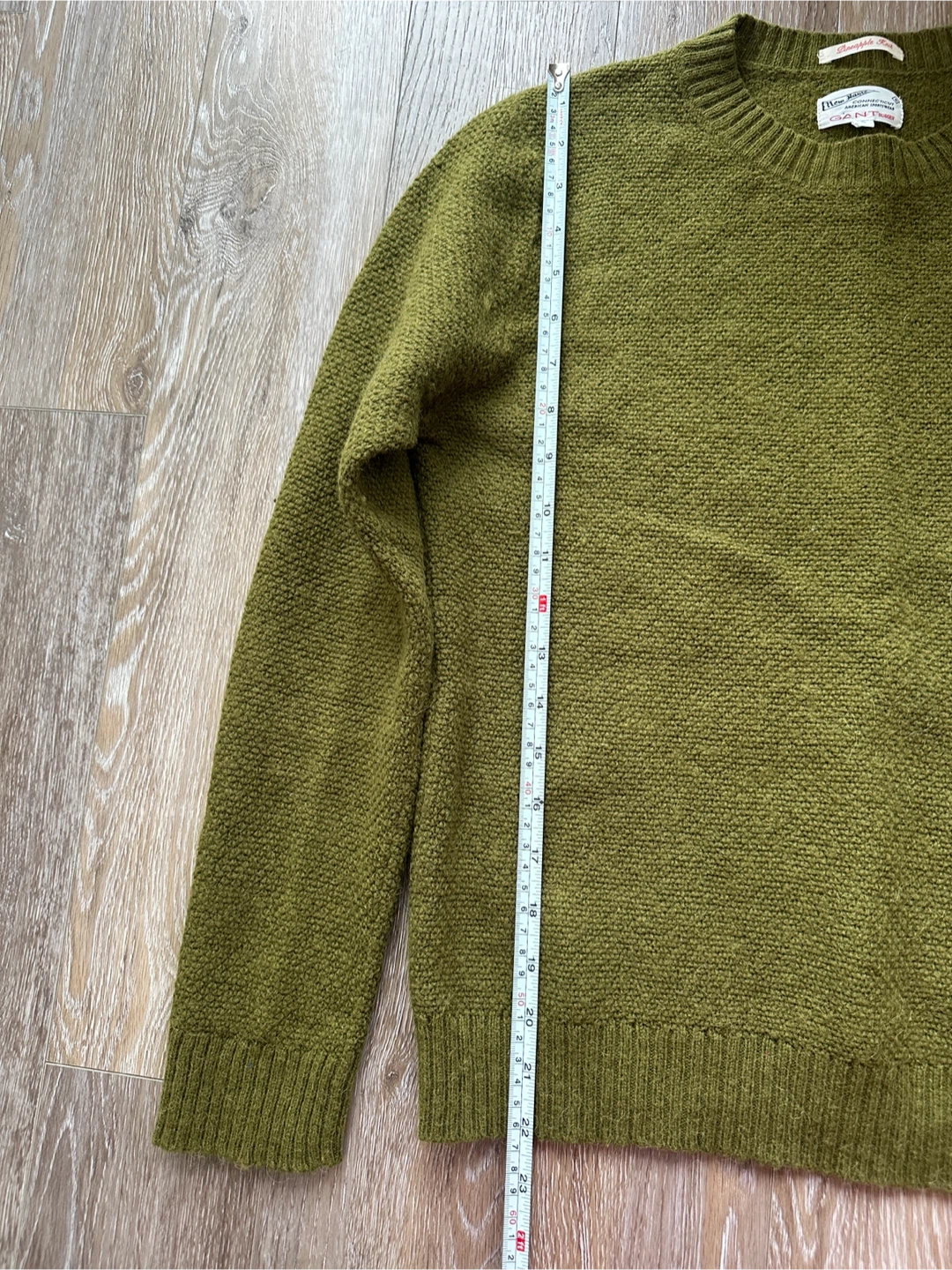 Vintage GANT Rugger Green Wool Alpaca Blend Sweater - Size M - photo 5