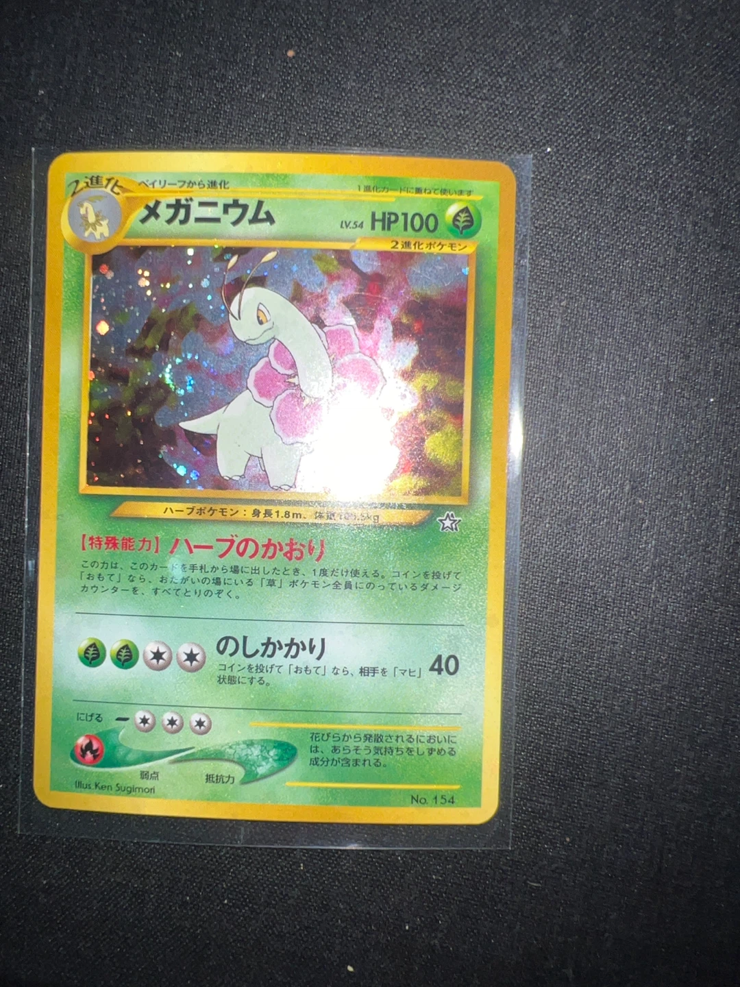 Pokemon Card - Meganium LV.54 HP100