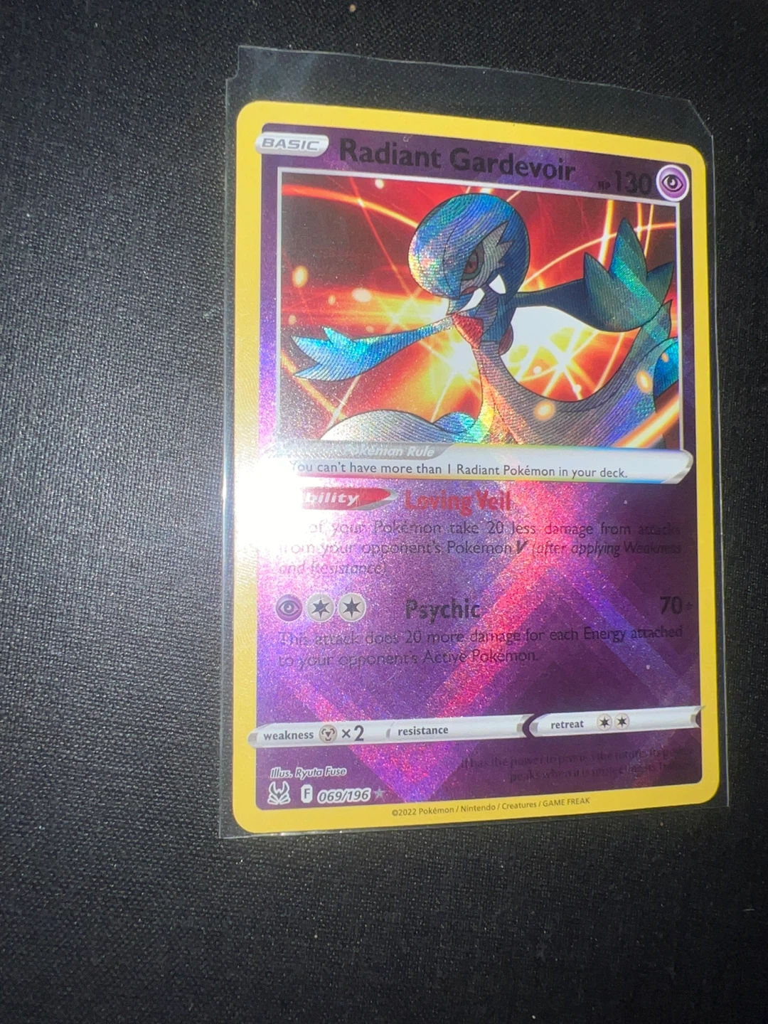 Pokemon Radiant Gardevoir - F 069/196