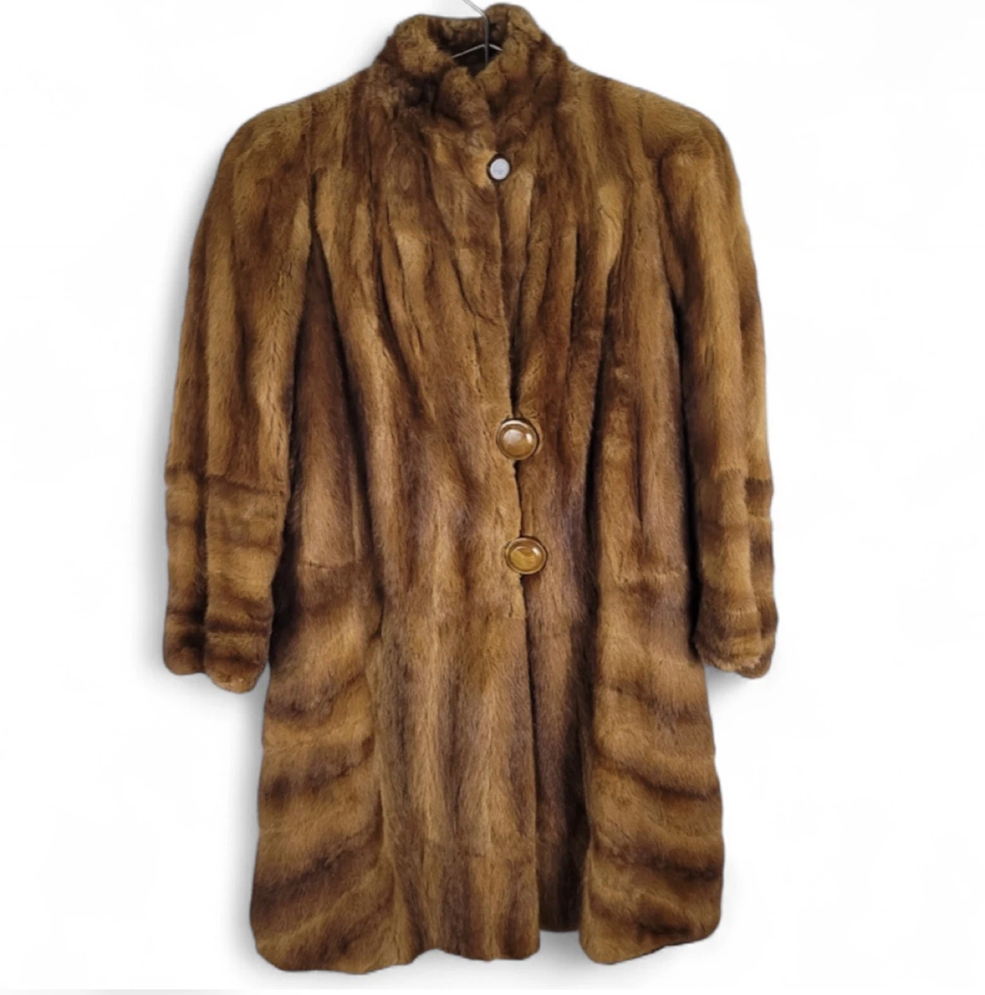 Vintage Genuine Mink Fur Coat (Mobwife)