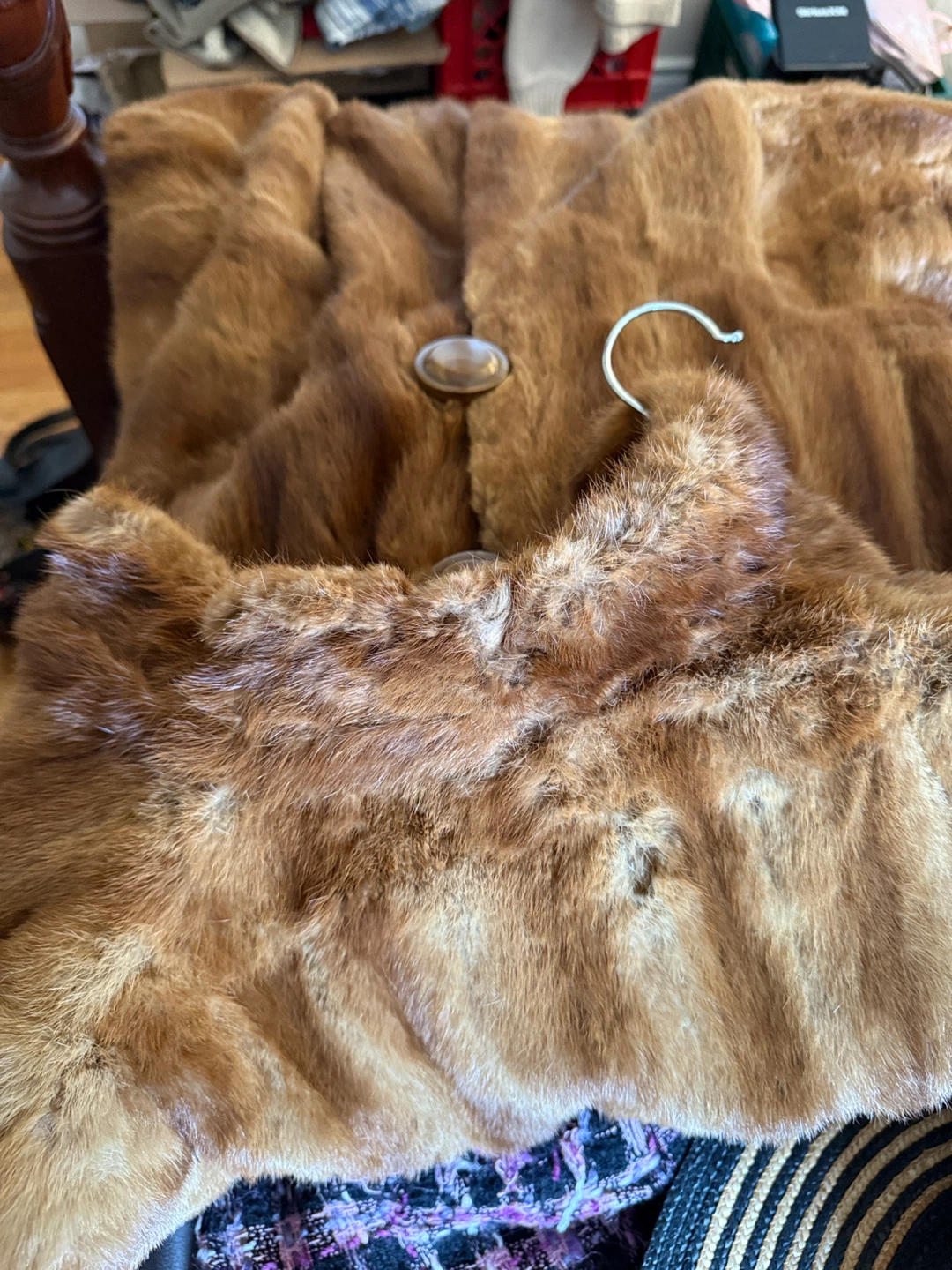 Vintage Genuine Mink Fur Coat (Mobwife) - photo 5