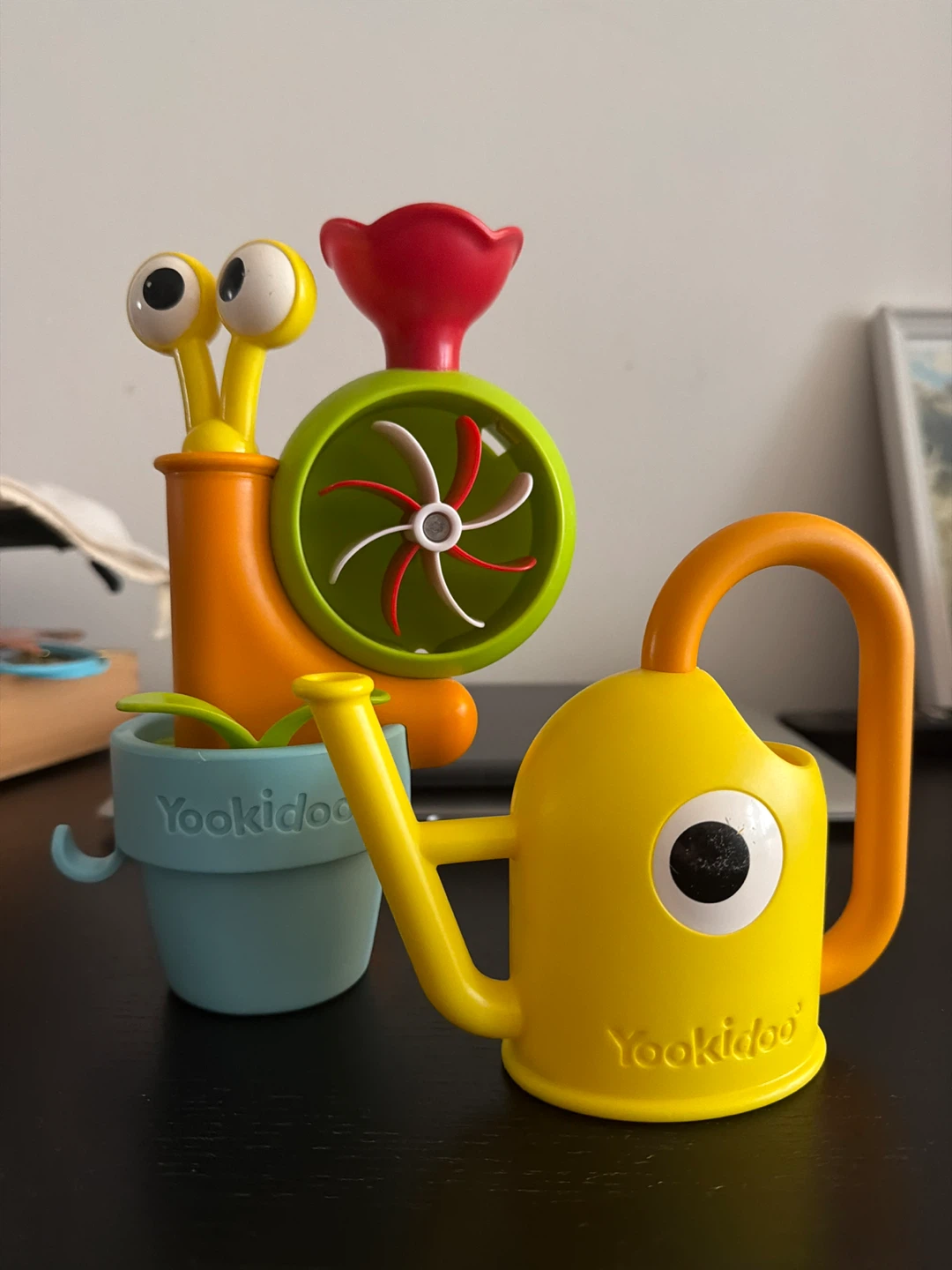 Yookidoo Bath Toy - Watering Can and Snail Spinner