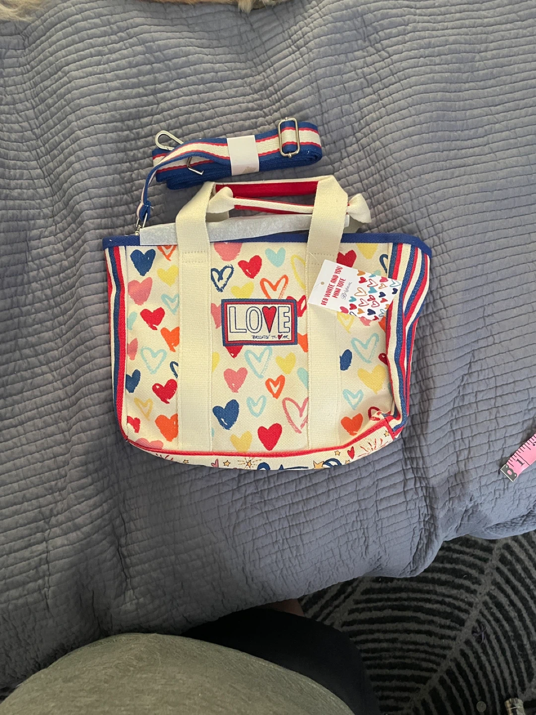 Brighton Mini Tote Bag - Red White and You Collection - photo 5