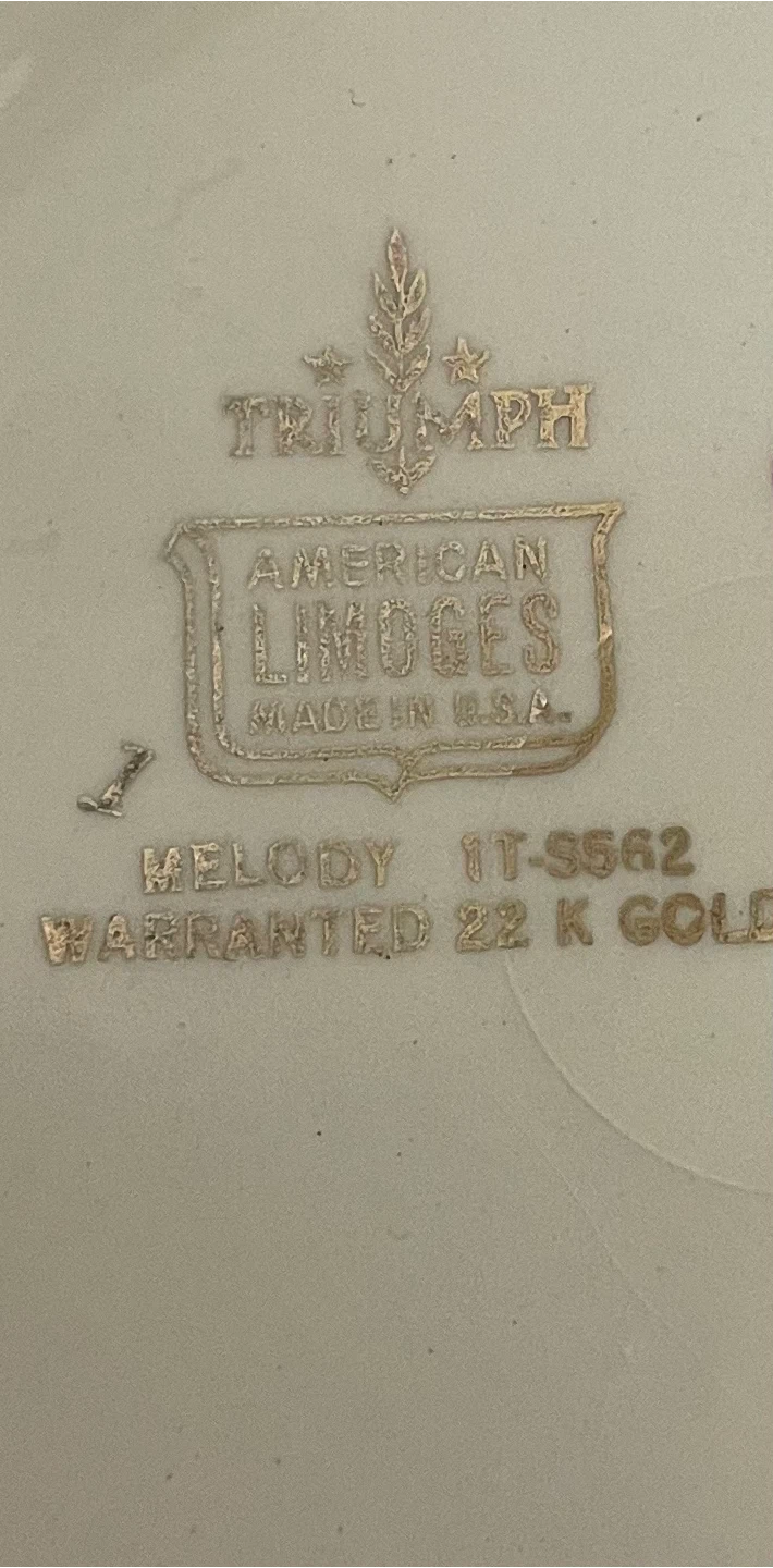 American Limoges Melody Bowl - photo 2