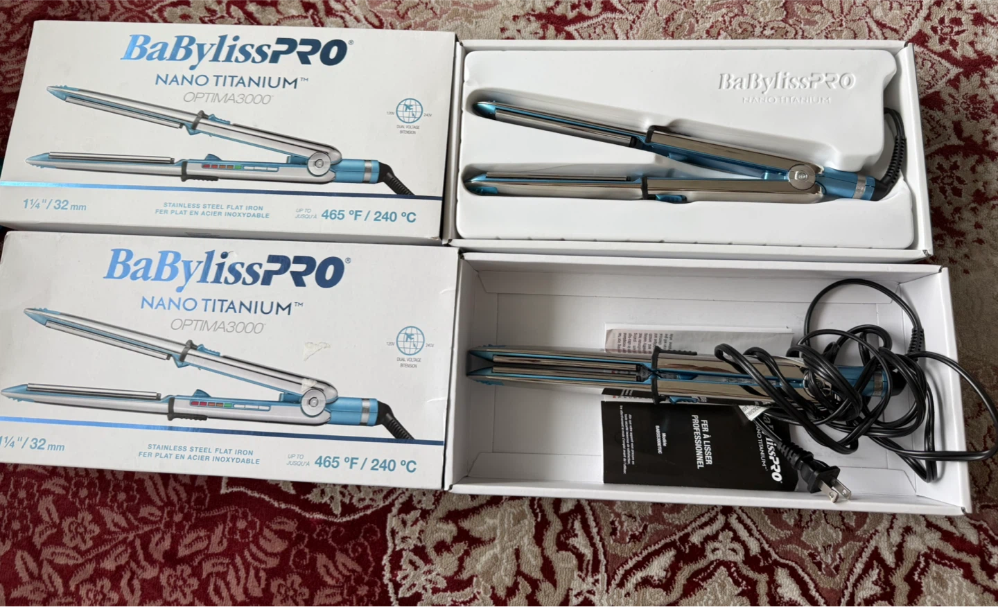 BaBylissPRO Nano Titanium Optima 3000 Flat Iron 1 1/4" - photo 3