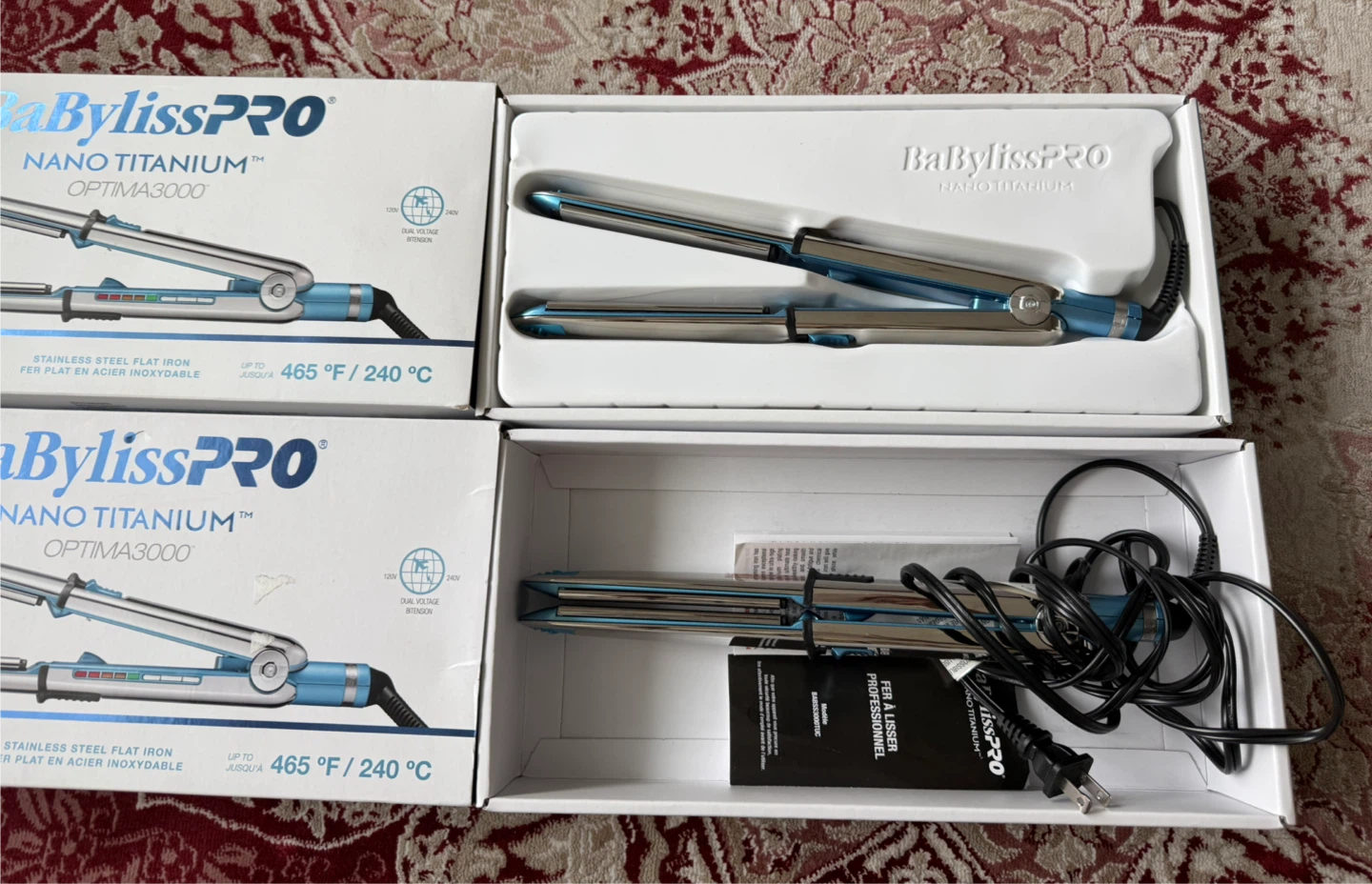BaBylissPRO Nano Titanium Optima 3000 Flat Iron 1 1/4" - photo 4