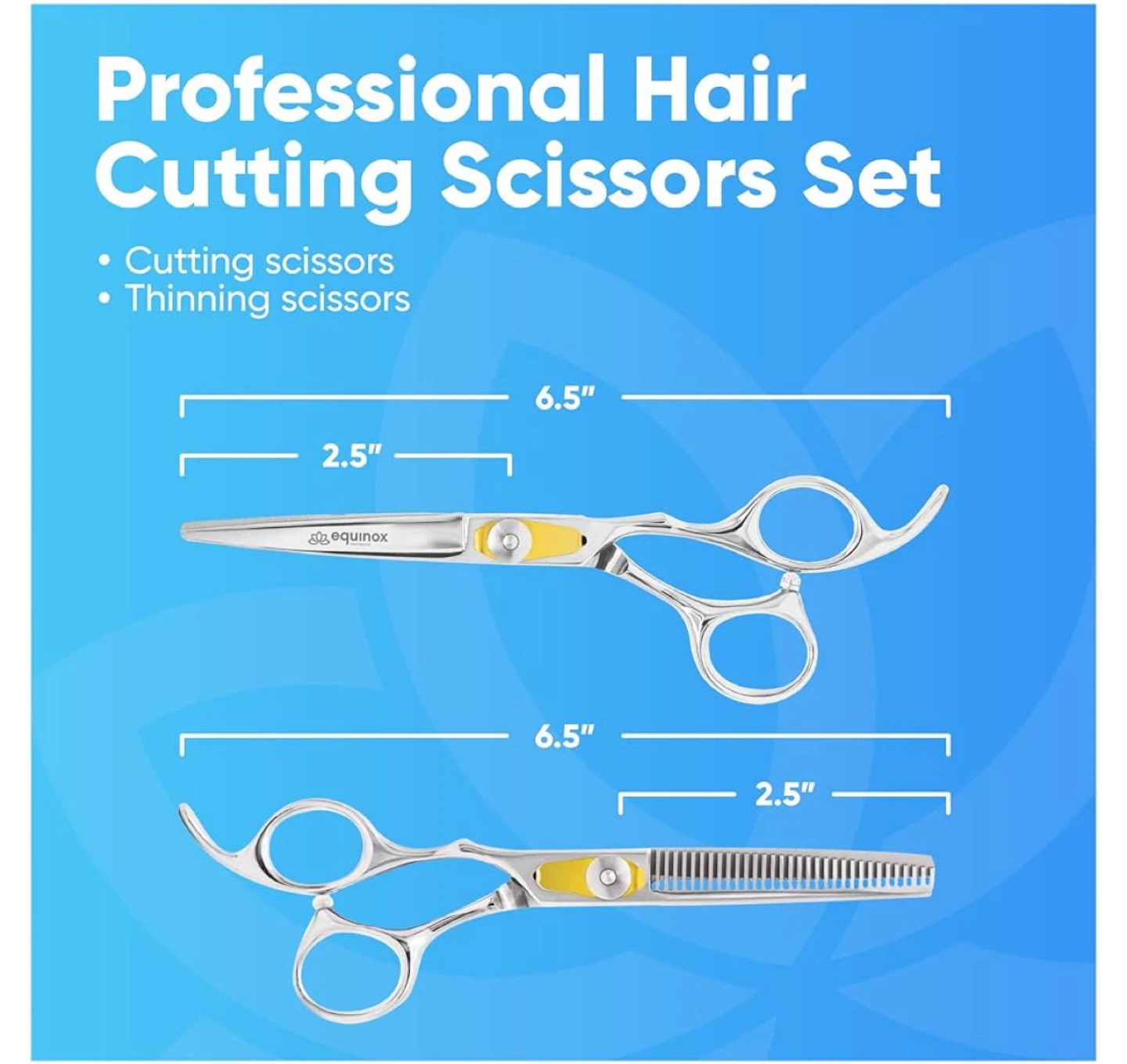 Equinox Professional Hair Cutting Scissors Set - photo 3