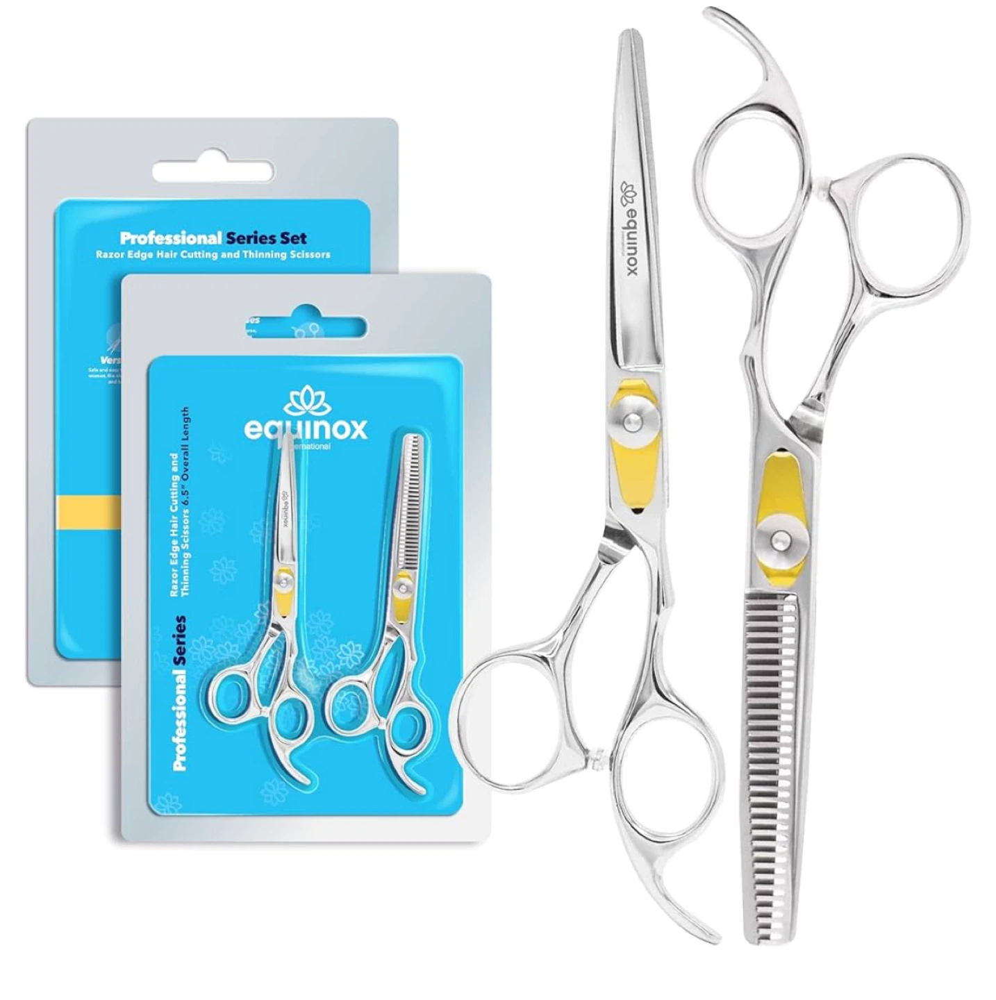 Equinox Professional Hair Cutting Scissors Set