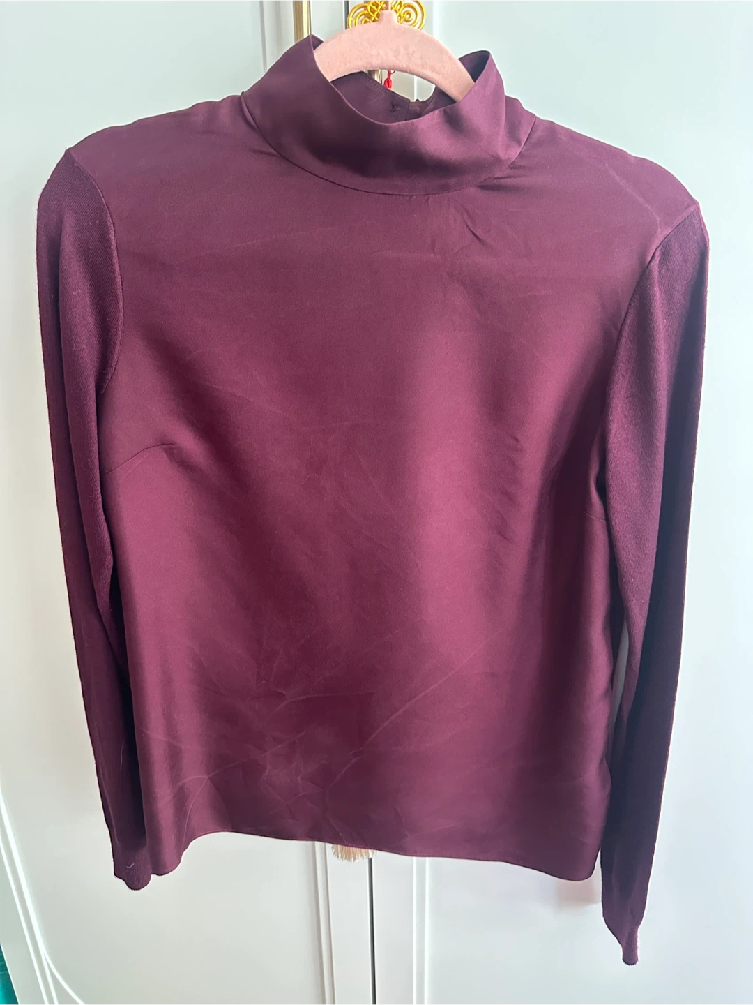 Ted Baker London Mock Neck Top - Size 2