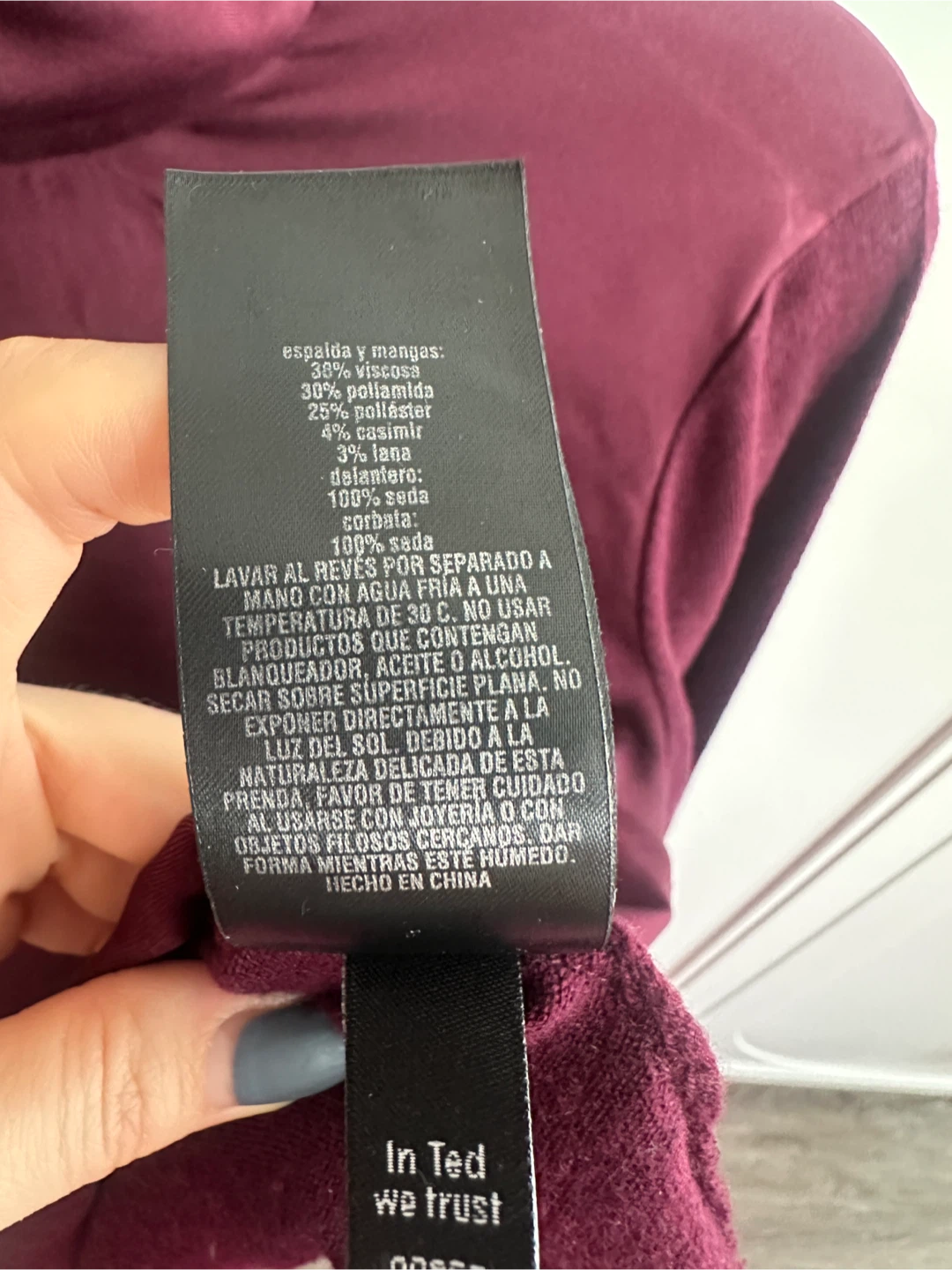 Ted Baker London Mock Neck Top - Size 2 - photo 5